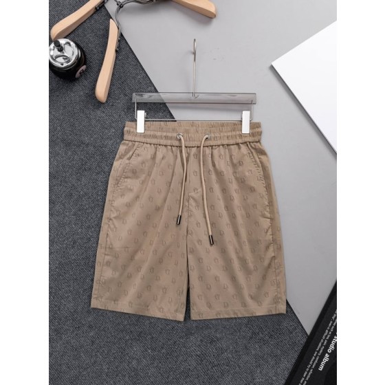 Dior Beige D Monogram Print Swim Shorts